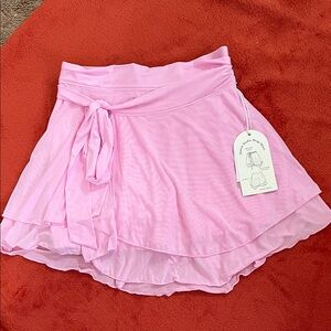 Elegant Pink Women's Skort